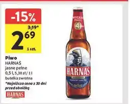 Intermarche Piwo Harnaś Jasne Pełne oferta