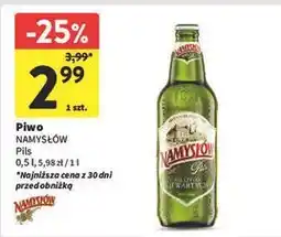 Intermarche Piwo Namysłów Pils oferta