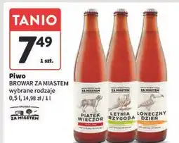 Intermarche Piwo Browar Za Miastem Słoneczny Dzień oferta