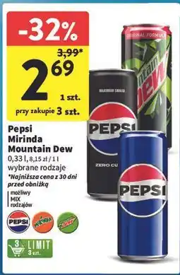 Intermarche Napój orange Mirinda oferta