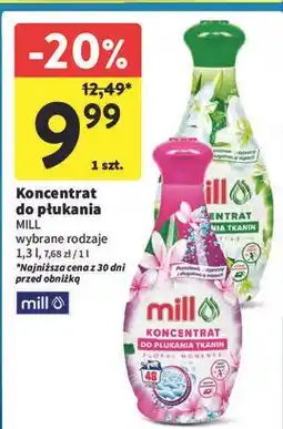 Intermarche Koncentrat do płukania sensitive Mill oferta