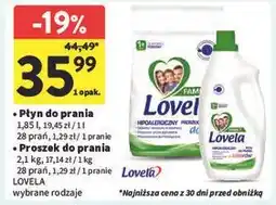 Intermarche Proszek do prania bieli family Lovela oferta