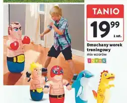 Intermarche Worek treningowy dmuchany wańka wstańka Intex oferta