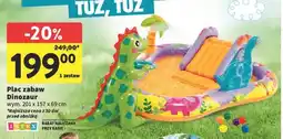 Intermarche Plac zabaw dinoland Intex oferta