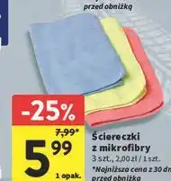 Intermarche Ściereczki z mikrofibry oferta