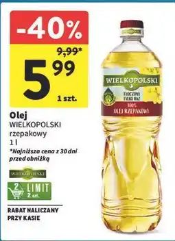 Intermarche Olej Wielkopolski Rzepakowy oferta