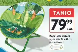 Intermarche Fotel dla dzieci 48 x 24 47 cm oferta