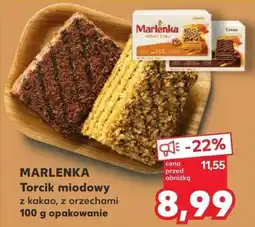 Kaufland MARLENKA Torcik miodowy z kakao, z orzechami oferta