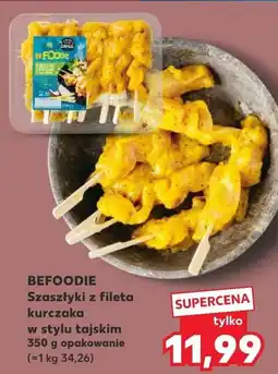 Kaufland BEFOODIE Szaszłyki z fileta kurczaka w stylu tajskim oferta