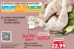 Kaufland Nogi z kurczaka z chowu wybiegowego oferta