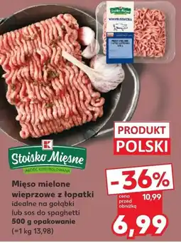 Kaufland Mięso mielone wieprzowe z łopatki oferta