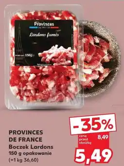 Kaufland PROVINCES DE FRANCE Boczek Lardons oferta