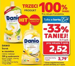 Kaufland DANIO Serek w saszetce oferta