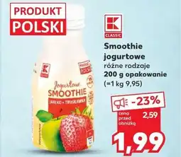 Kaufland Smoothie jogurtowe oferta