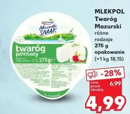 Kaufland MLEKPOL Twaróg Mazurski oferta