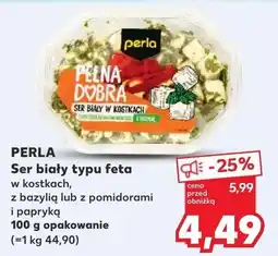 Kaufland PERLA Ser biały typu feta oferta