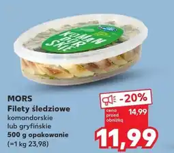 Kaufland MORS Filety śledziowe oferta