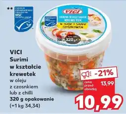 Kaufland VICI Surimi w kształcie krewetek oferta