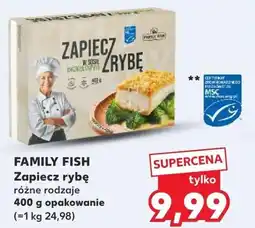 Kaufland FAMILY FISH Zapiecz rybę oferta