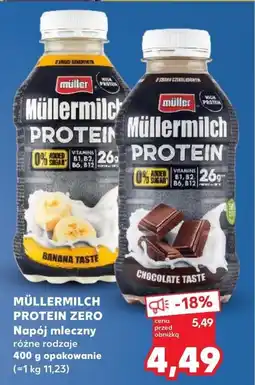 Kaufland MÜLLERMILCH PROTEIN ZERO Napój mleczny oferta