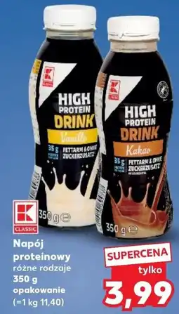 Kaufland Napój proteinowy oferta