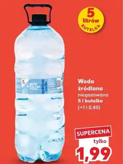 Kaufland Woda źródlana oferta