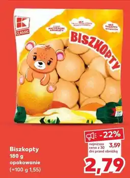 Kaufland Biszkopty opakowanie oferta