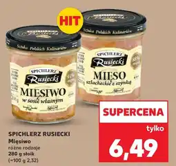 Kaufland SPICHLERZ RUSIECKI Mięsiwo oferta