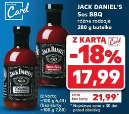 Kaufland JACK DANIEL'S Sos BBQ oferta