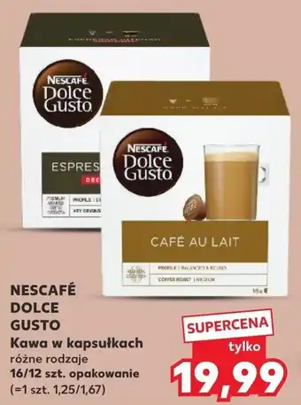 Kaufland NESCAFÉ DOLCE GUSTO Kawa w kapsułkach oferta