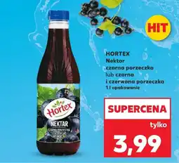 Kaufland HORTEX Nektar czarna porzeczka lub czarna i czerwona porzeczka oferta