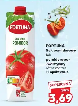Kaufland FORTUNA Sok pomidorowy lub pomidorowo-warzywny oferta