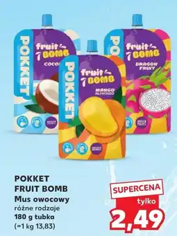 Kaufland POKKET FRUIT BOMB Mus owocowy oferta