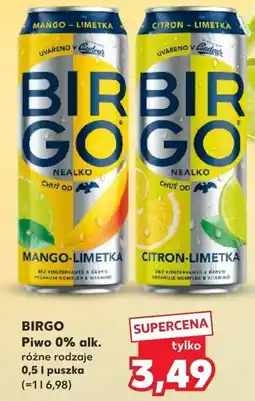 Kaufland BIRGO Piwo 0% alk. oferta