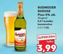 Kaufland BUDWEISER BUDVAR Piwo 5% alk. Original oferta
