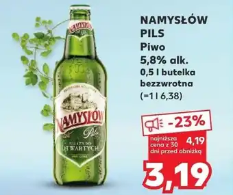 Kaufland NAMYSŁÓW PILS Piwo 5,8% alk. oferta