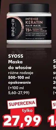 Kaufland SYOSS Maska do włosów oferta
