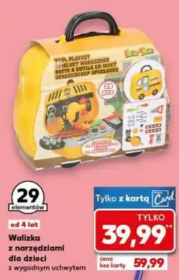 Kaufland Walizka z narzędziami dla dzieci oferta