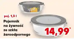 Kaufland Pojemnik na żywność ze szkła żaroodpornego oferta