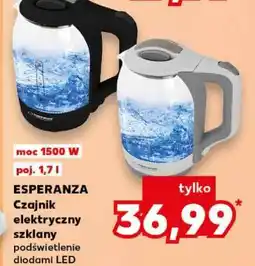 ESPERANZA Czajnik elektryczny szklany