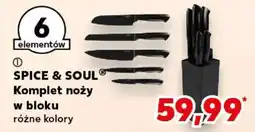 Kaufland SPICE & SOUL Komplet noży w bloku oferta