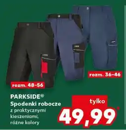 Kaufland PARKSIDE Spodenki robocze oferta
