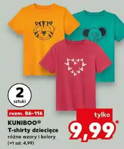 Kaufland KUNIBOO T-shirty dziecięce oferta