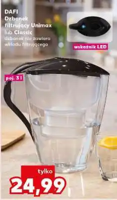 Kaufland DAFI Dzbanek filtrujący Unimax lub Classic oferta