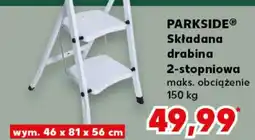 Kaufland PARKSIDE Składana drabina 2-stopniowa oferta
