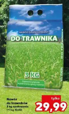 Kaufland Nawóz do trawników 3 kg opakowanie oferta