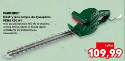 Kaufland PARKSIDE Elektryczne nożyce do żywopłotu PEHS 450 A1 oferta