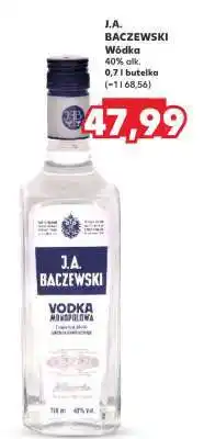 Kaufland J.A. BACZEWSKI Wódka oferta