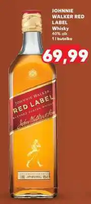 Kaufland JOHNNIE WALKER RED LABEL oferta