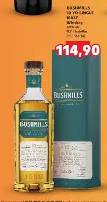 Kaufland BUSHMILLS 10 YO SINGLE MALT oferta